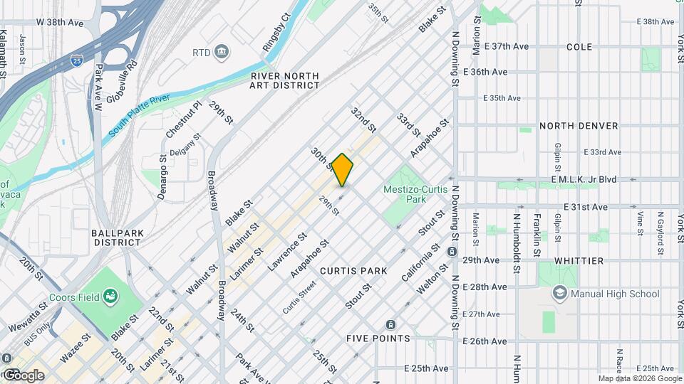 2939 Lawrence St Map and Location Details