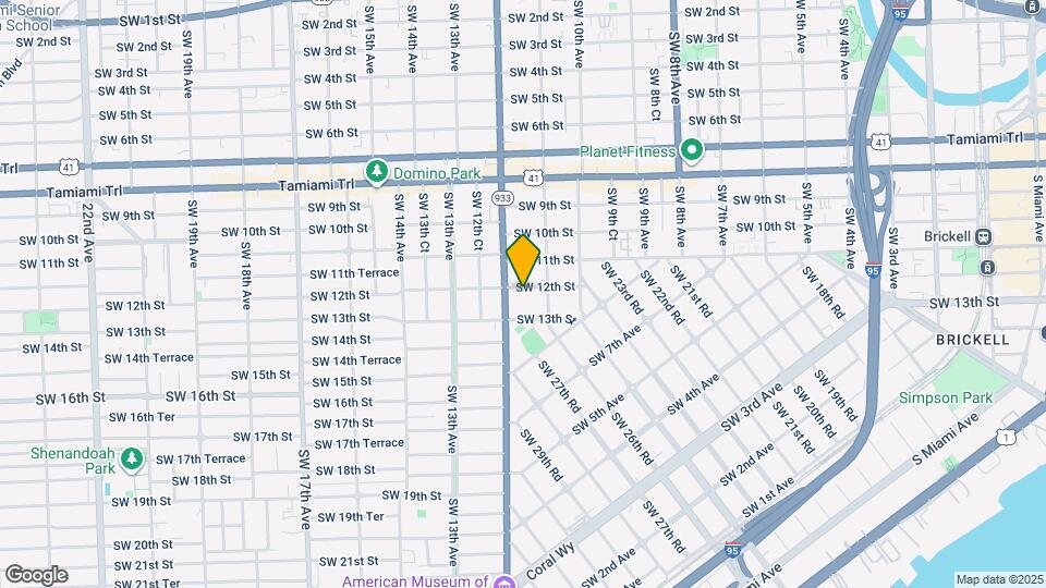1150 SW 12th St Map and Location Details