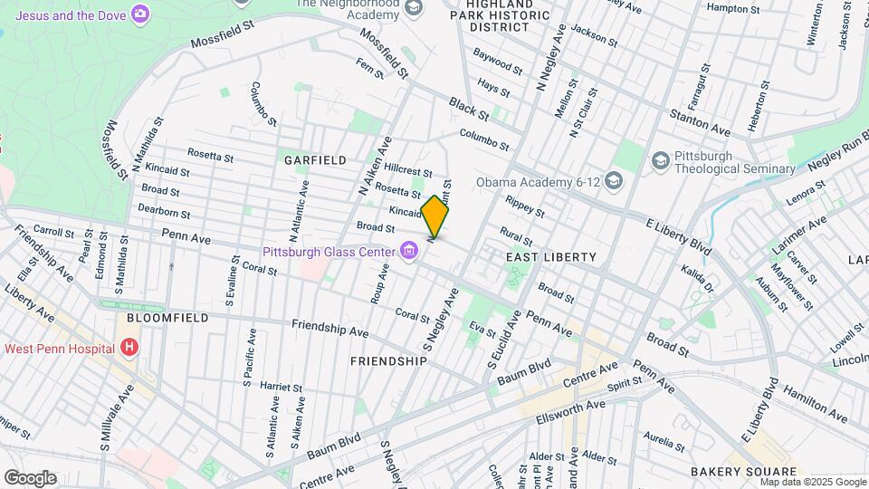 112 N Fairmount St, Unit 2 Map and Location Details