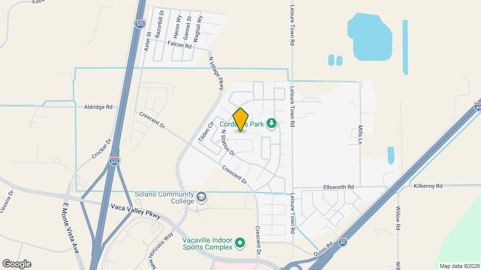 723 Del Mar Cir Map and Location Details