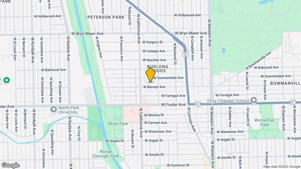 2722-2724 W Berwyn Ave Map and Location Details