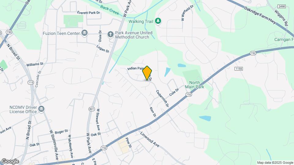 306 Cedarcroft Dr Map and Location Details