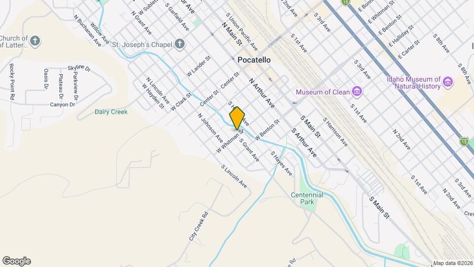 354 S Grant Ave Map and Location Details