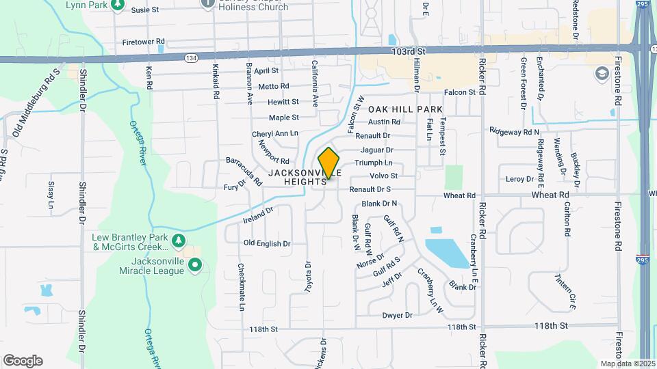 5942 Jaguar Dr W Map and Location Details