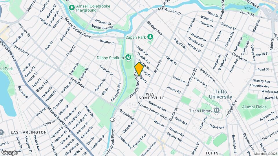 315 Alewife Brook Pky Map and Location Details