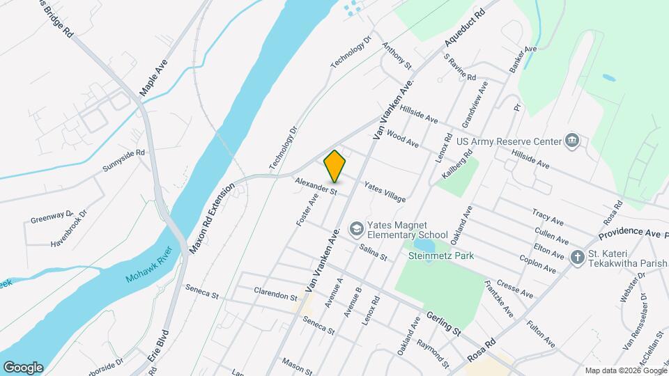 527 Alexander St Map and Location Details