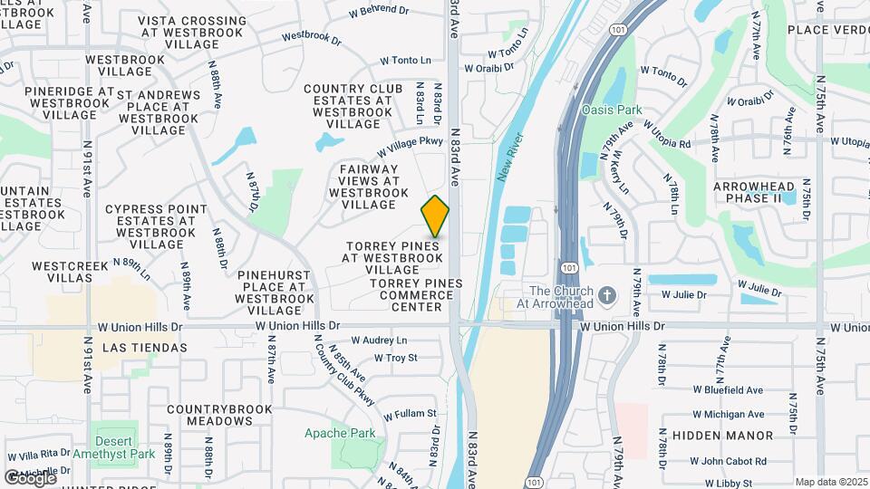 8338 W Morrow Dr Map and Location Details