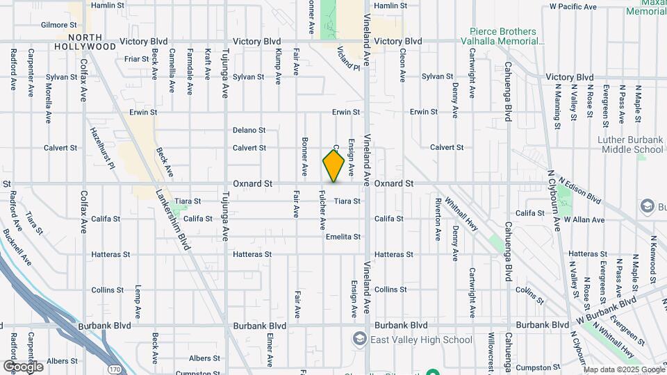 11060 Oxnard St, Unit 5203 Map and Location Details