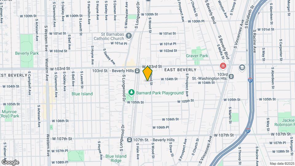10336 S Wood St Mapa y Detalles de la Ubicación
