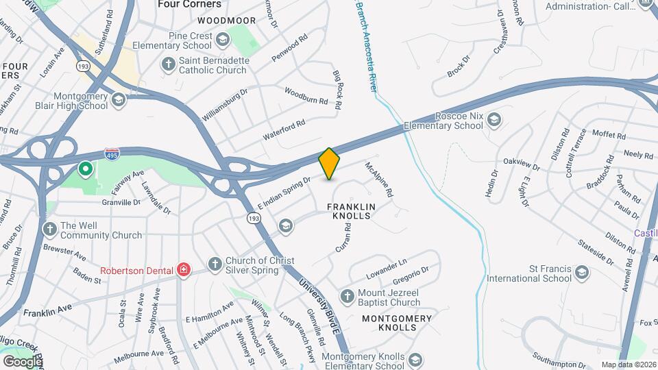 9510 Lawnsberry Ter Map and Location Details