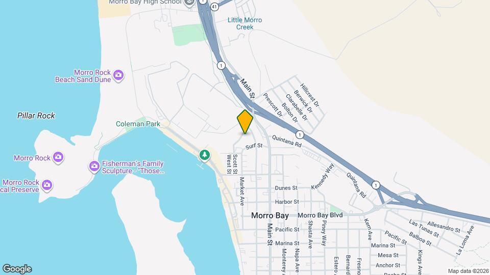 1290 Scott St-Unit -#3 Map and Location Details