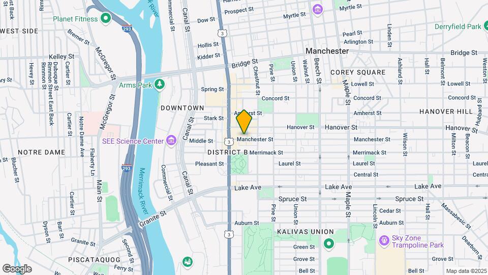 55 Manchester St Map and Location Details