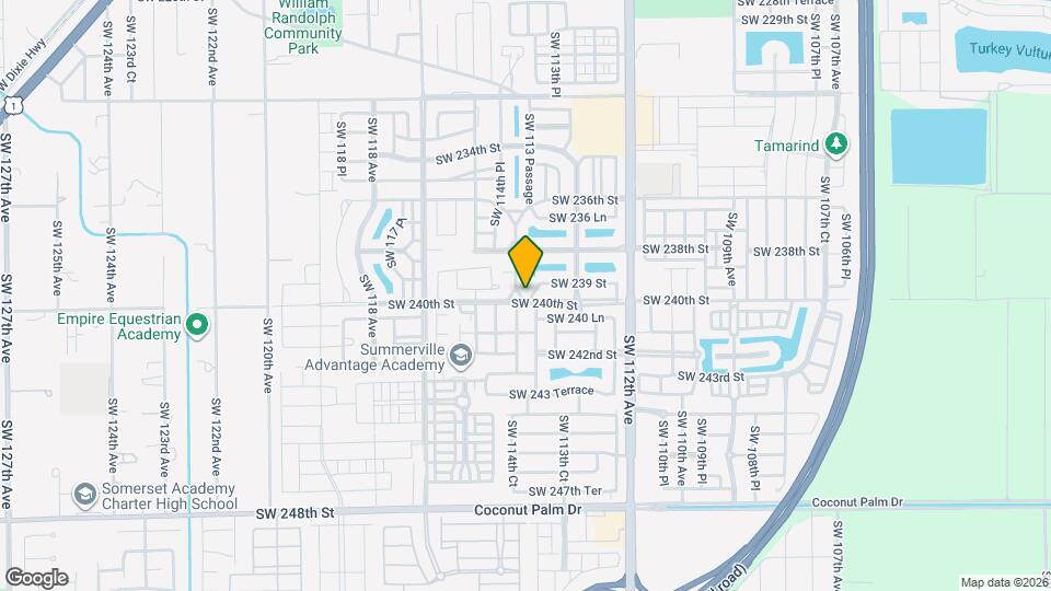 23991 SW 114th Ct Map and Location Details
