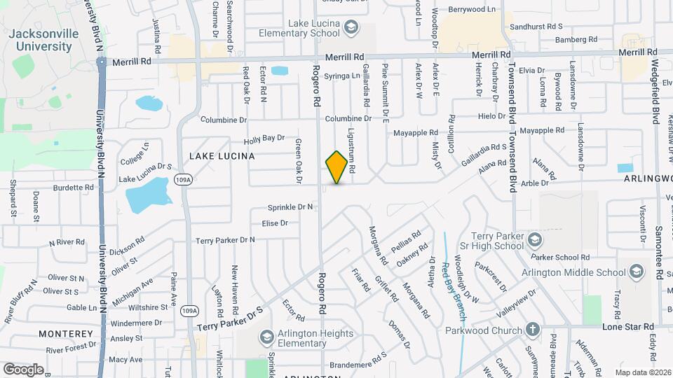6530 Pine Summit Dr Map and Location Details