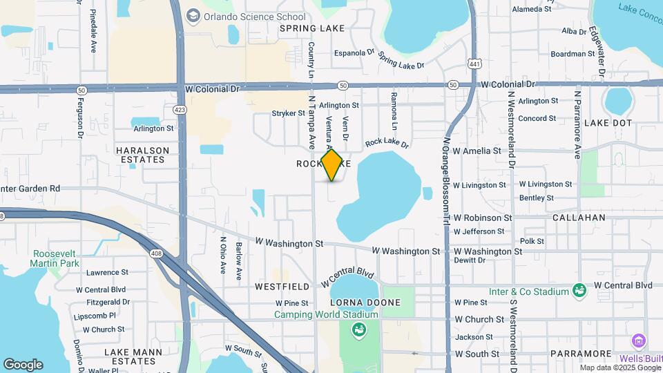 1824 Rock Lake Dr Map and Location Details