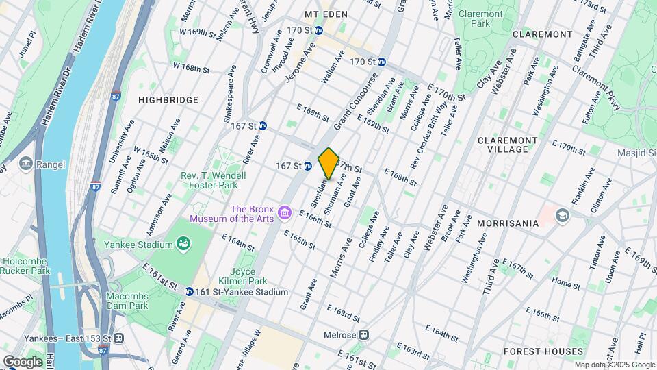 1162 Sheridan Ave Map and Location Details