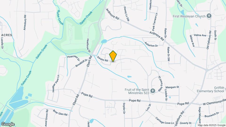 2000 Swaim Ridge Ln Map and Location Details