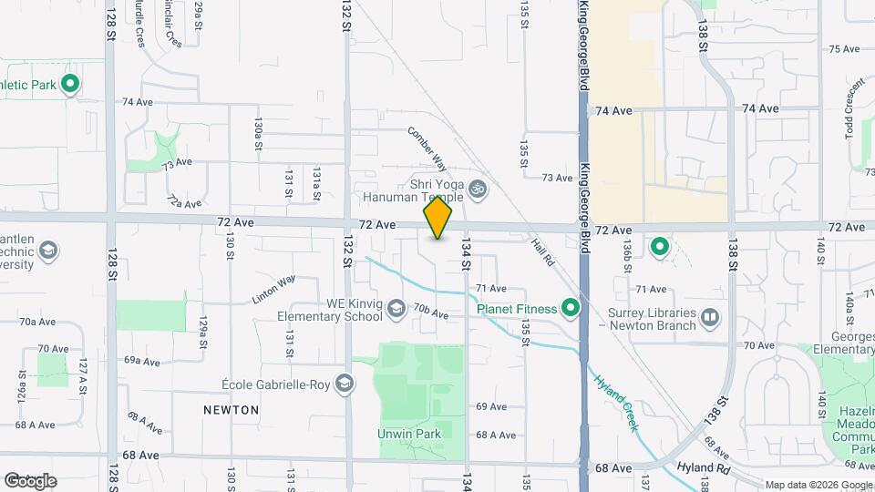 7144 133B St Map and Location Details