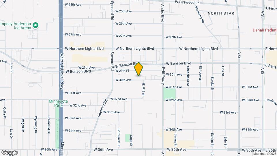 1001 W 30th Ave Map and Location Details