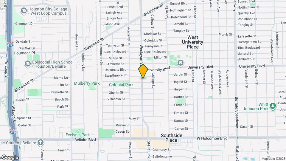 3936 Case St Map and Location Details