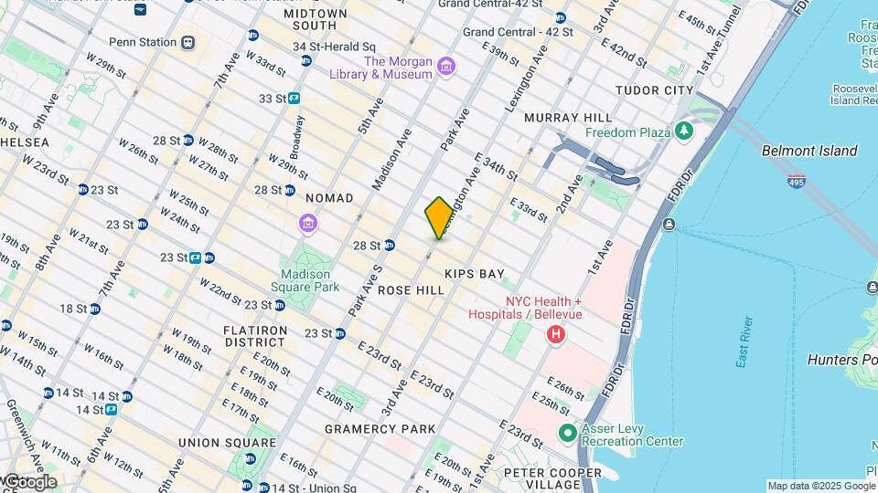 137 Lexington Ave Map and Location Details