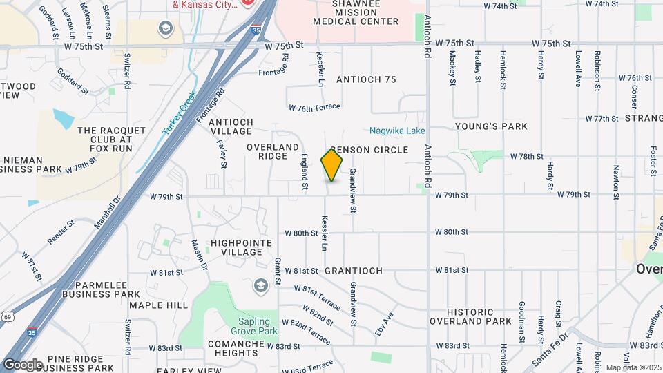 7853 Kessler Ln Map and Location Details
