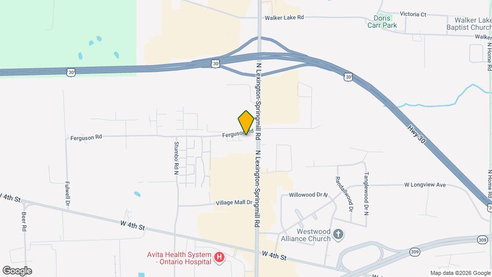 2149 Ferguson Rd Map and Location Details