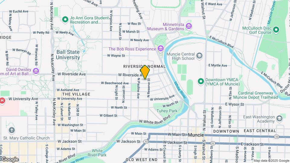 808 W Beechwood Ave Map and Location Details