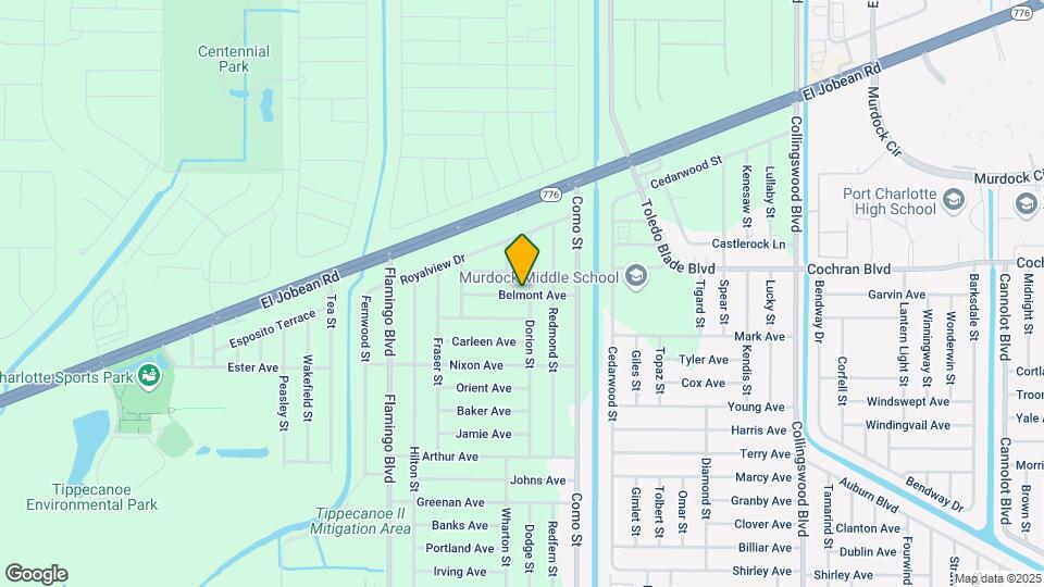 17174 Belmont Ave Map and Location Details