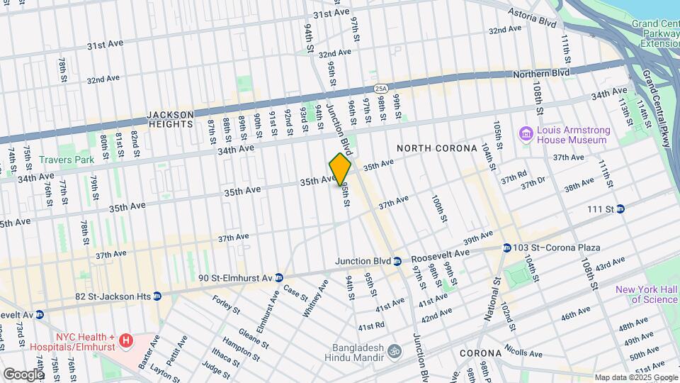 35-24 95th St Mapa y Detalles de la Ubicación