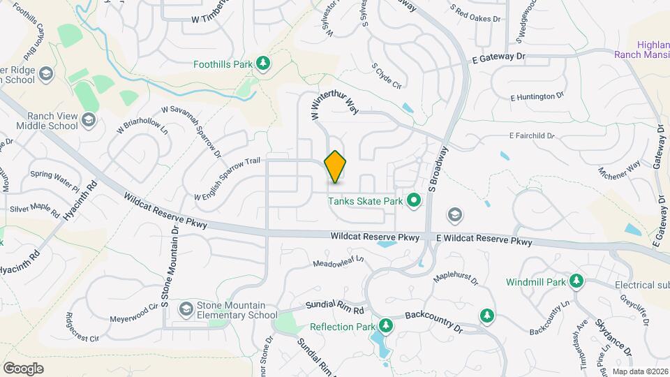 557 Stellars Jay Dr Map and Location Details