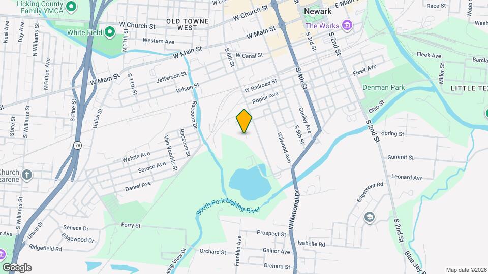 179 S 6th St Map and Location Details