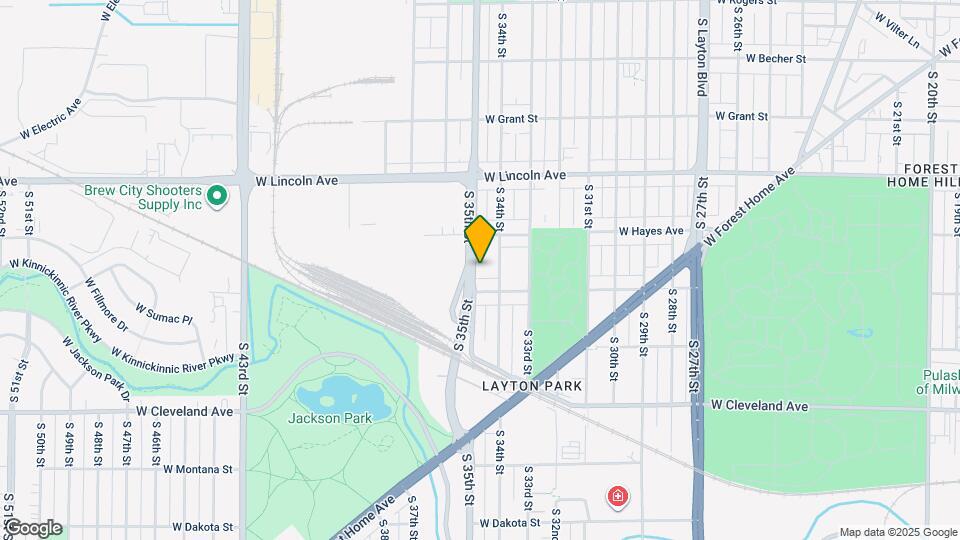 2446 S 35th St Map and Location Details