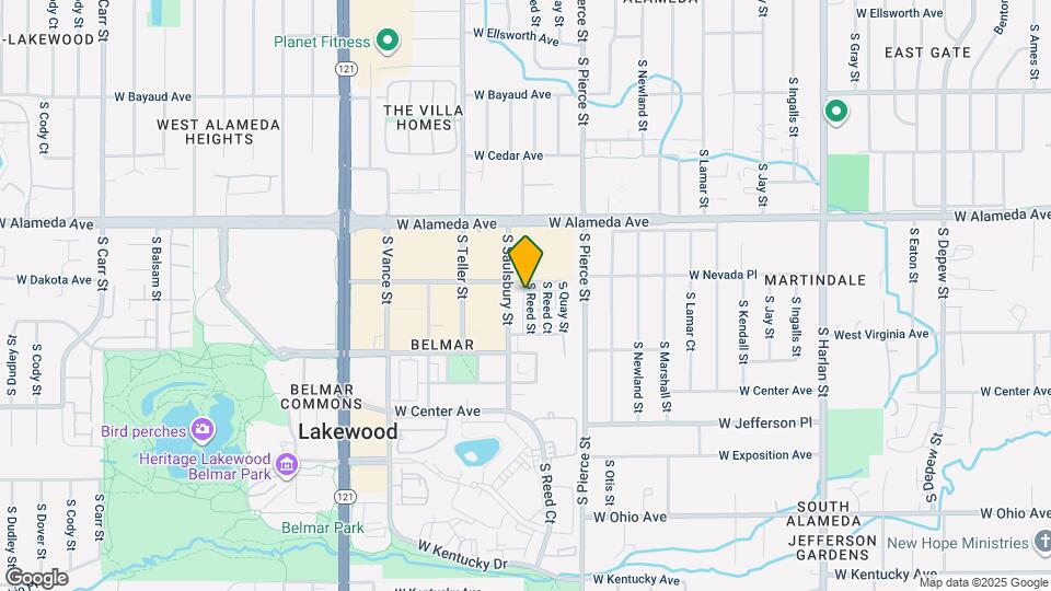 409 S Reed St Map and Location Details