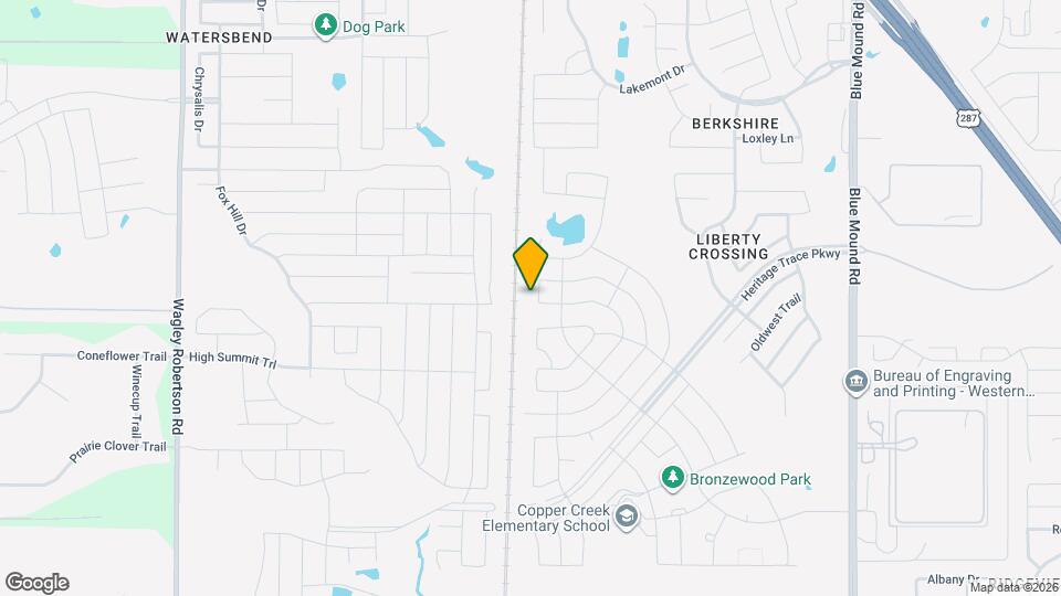 9205 Nickel Creek Dr Mapa y Detalles de la Ubicación