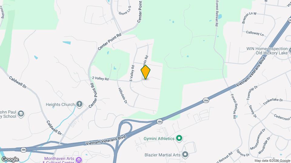 121 Dennis Rd Map and Location Details