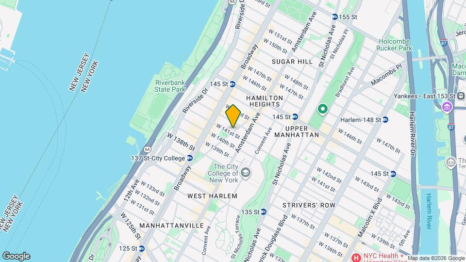 94 Hamilton Pl Map and Location Details