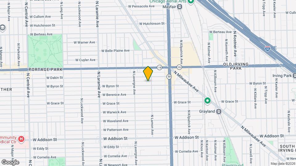 4908 W Byron St Map and Location Details