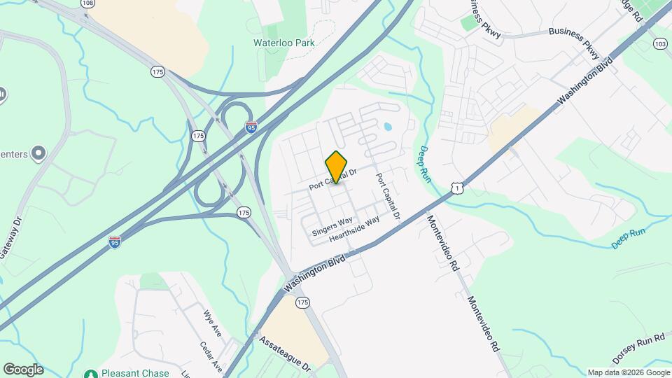 7408 Wild Honey Way Map and Location Details