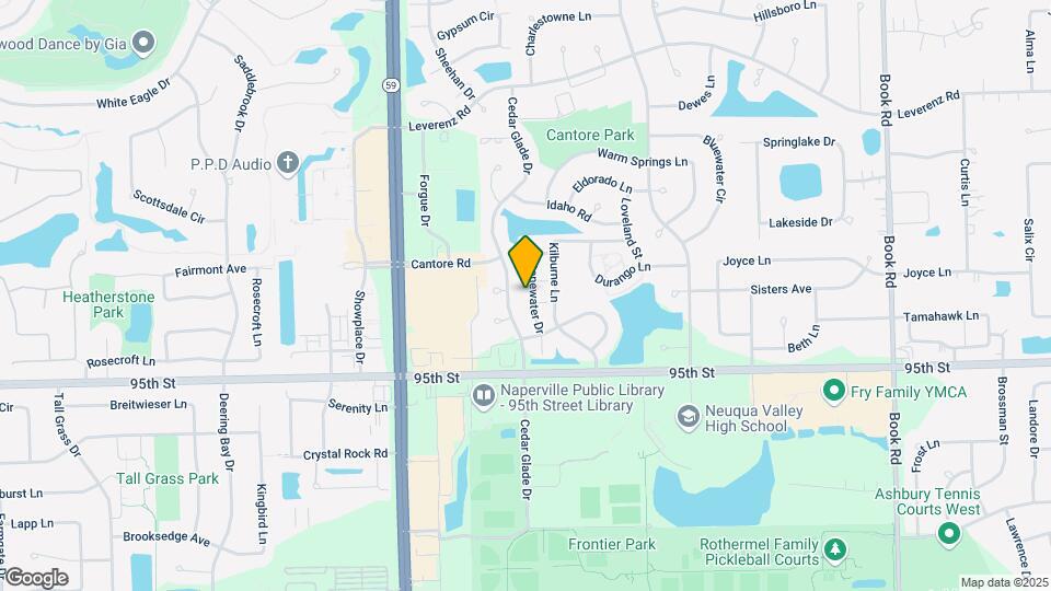 2917 Stonewater Dr Map and Location Details