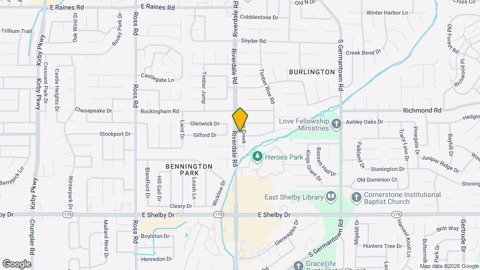 4483 Green Creek Map and Location Details