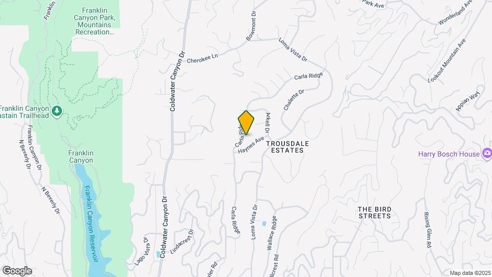 1630 Carla Ridge Map and Location Details