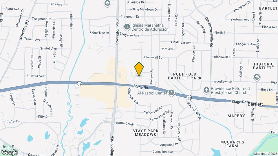 3007 Wood Thrush Dr Mapa y Detalles de la Ubicación