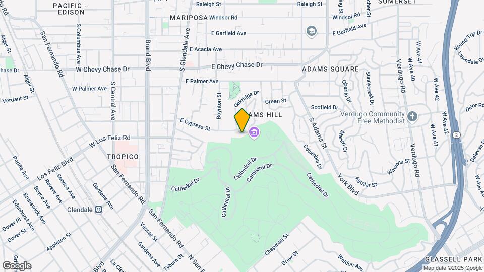 612 Alta Vista Dr Map and Location Details