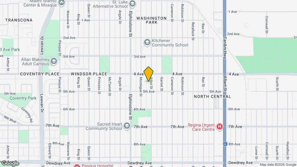 1040 Athol St Map and Location Details