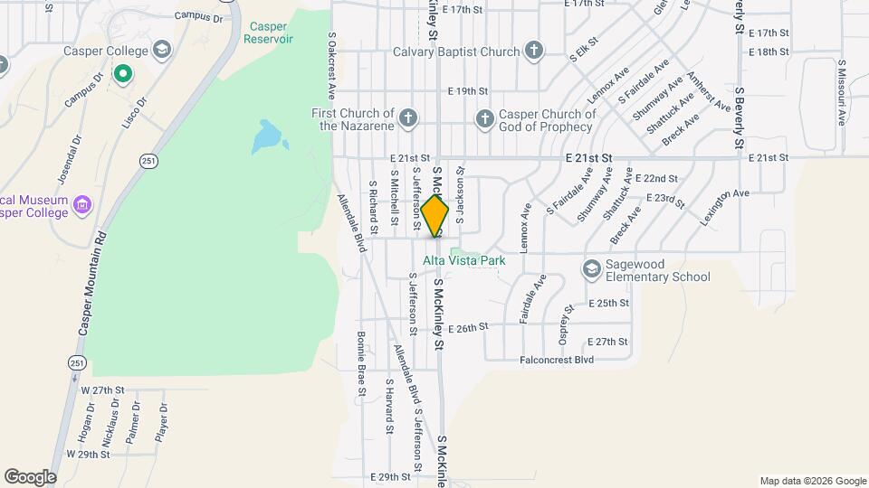 961 E 23rd St, Unit 2 Map and Location Details