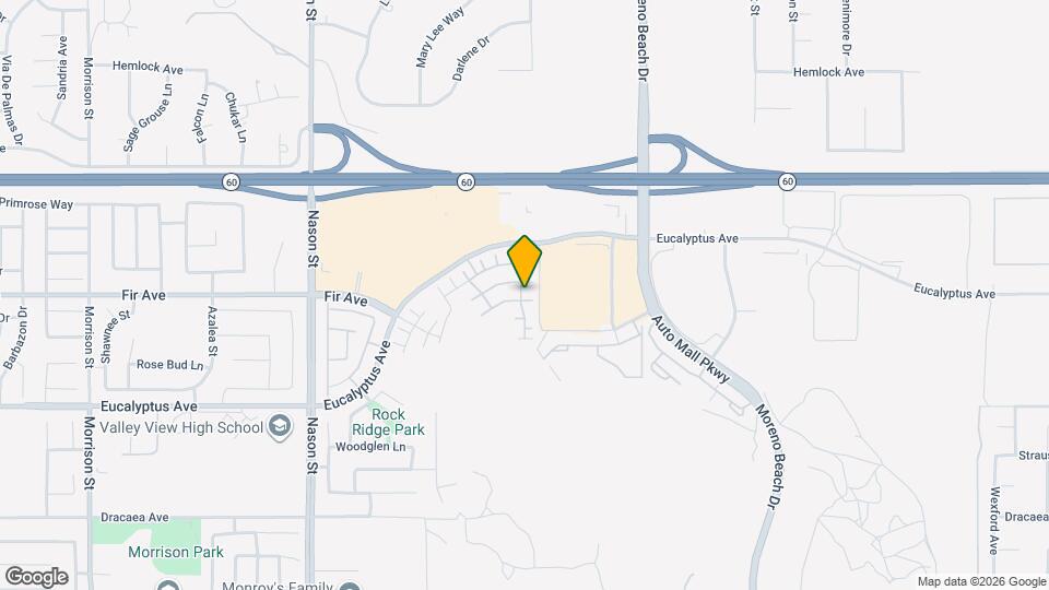 27474 Basalt Way Mapa y Detalles de la Ubicación