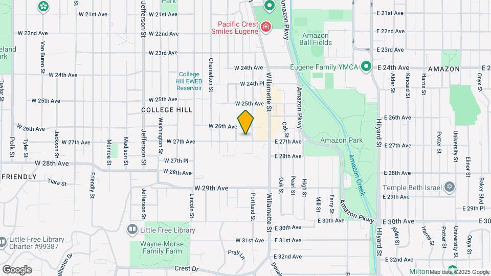 45 W 27th Ave Map and Location Details