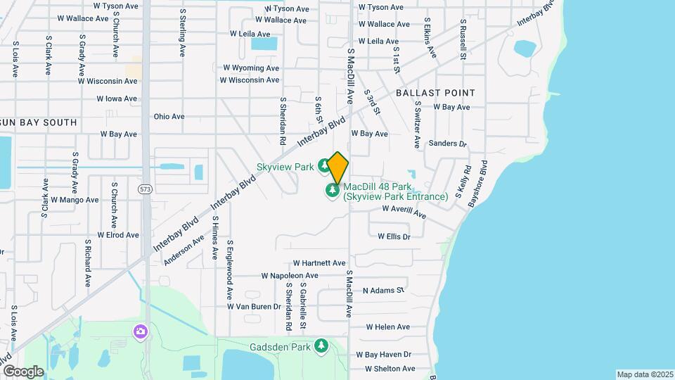 6244 S Martindale Ave Map and Location Details