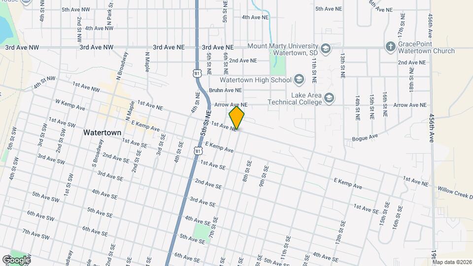 29 7th St NE Map and Location Details